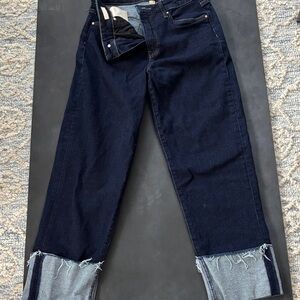 Kut from the Kloth Navy Ankle Jeans
